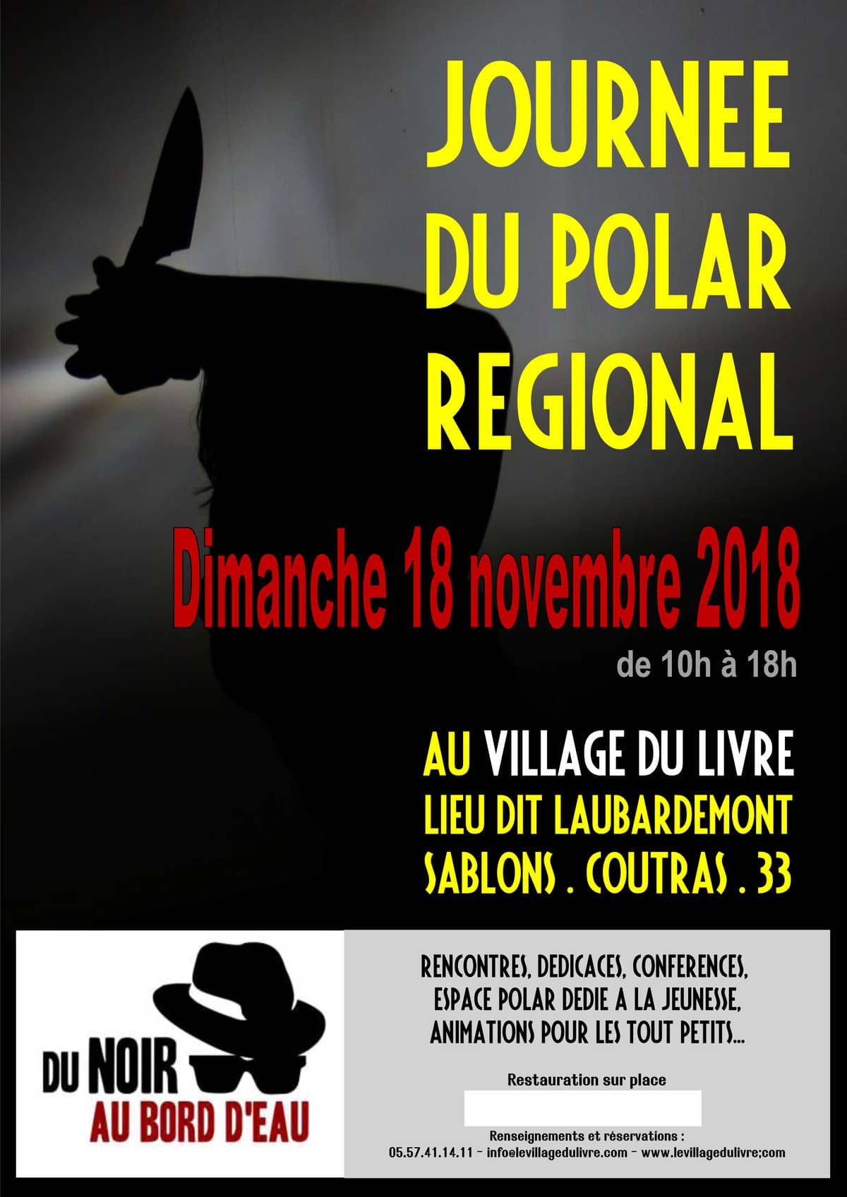 Journée du Polar Régional : Du Noir au bord d'eau