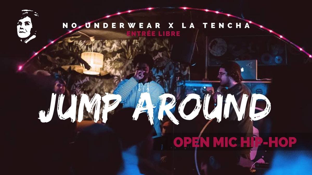 Jump Around : soirée open-mic et DJ set hip-hop