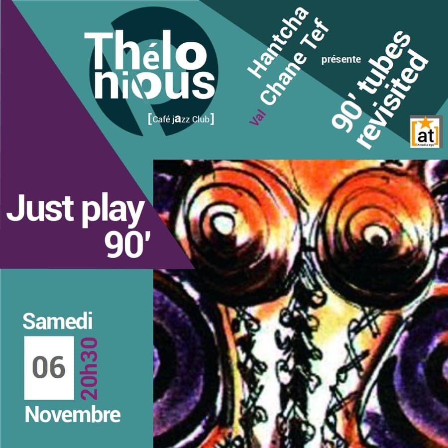 Just play 90' : Tubes années 90 revisités jazz latino