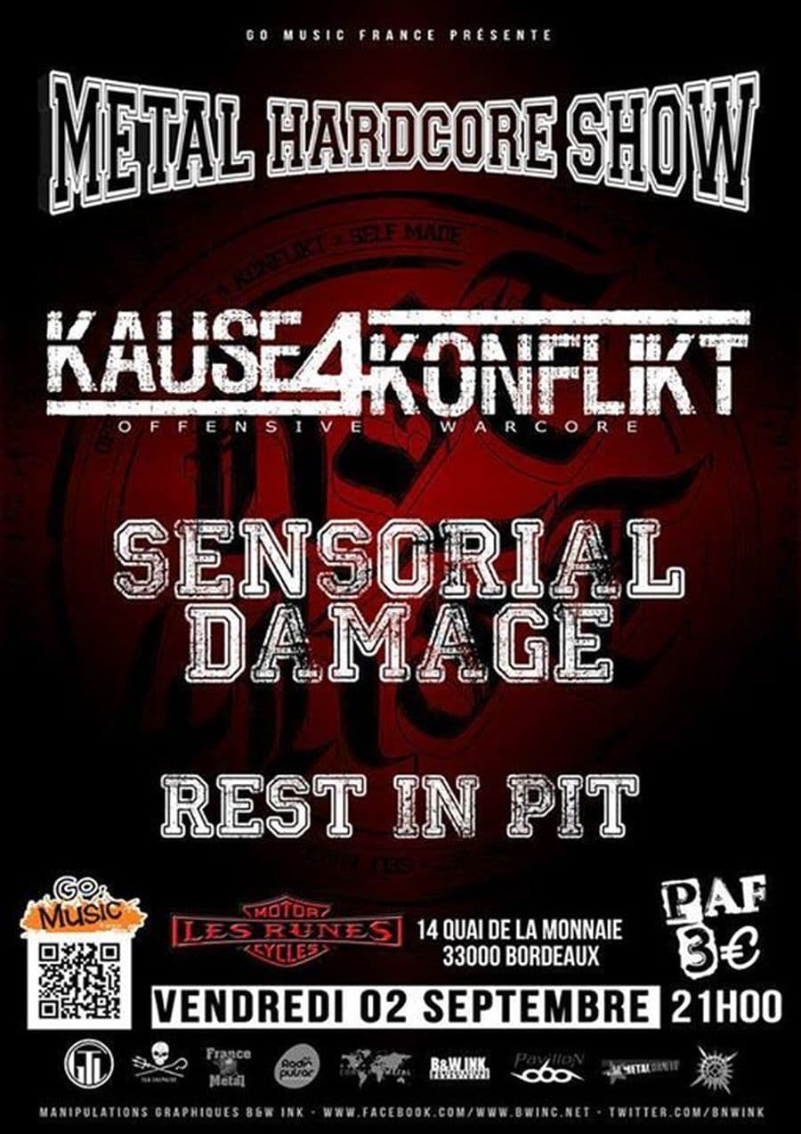 Kause4Konflikt/ Sensarial Damage /Rest In Pit