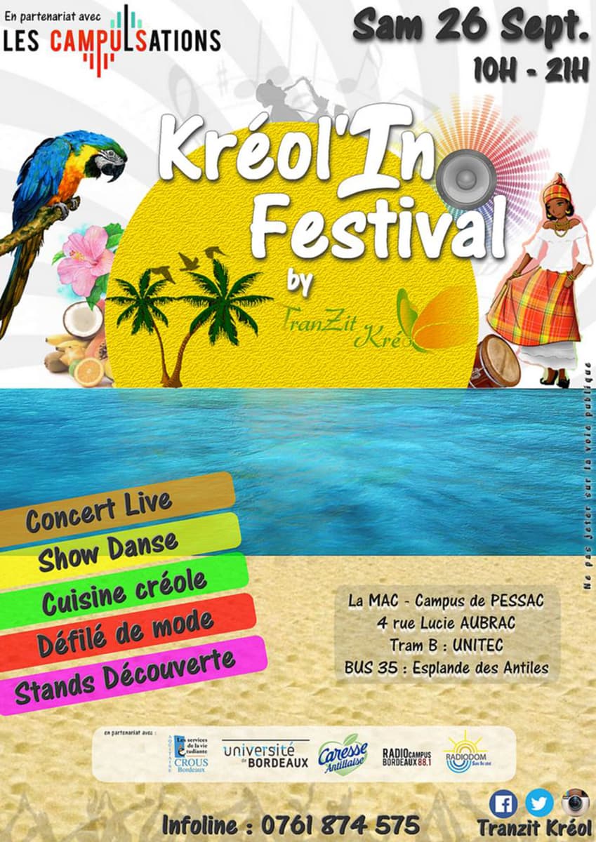 KREOL'IN FESTIVAL A LA MAC