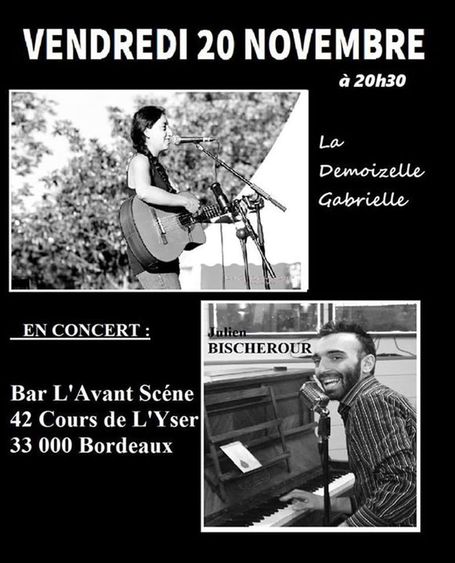 La Demoizelle Gabrielle et Julien Bischerour