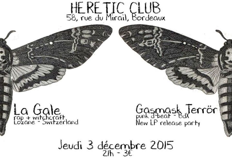 LA GALE + GASMASK TERROR Release Party