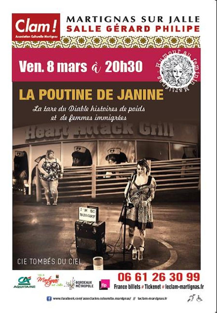 La Poutine de Janine - FESTIVAL HUMOUR AU FÉMININ