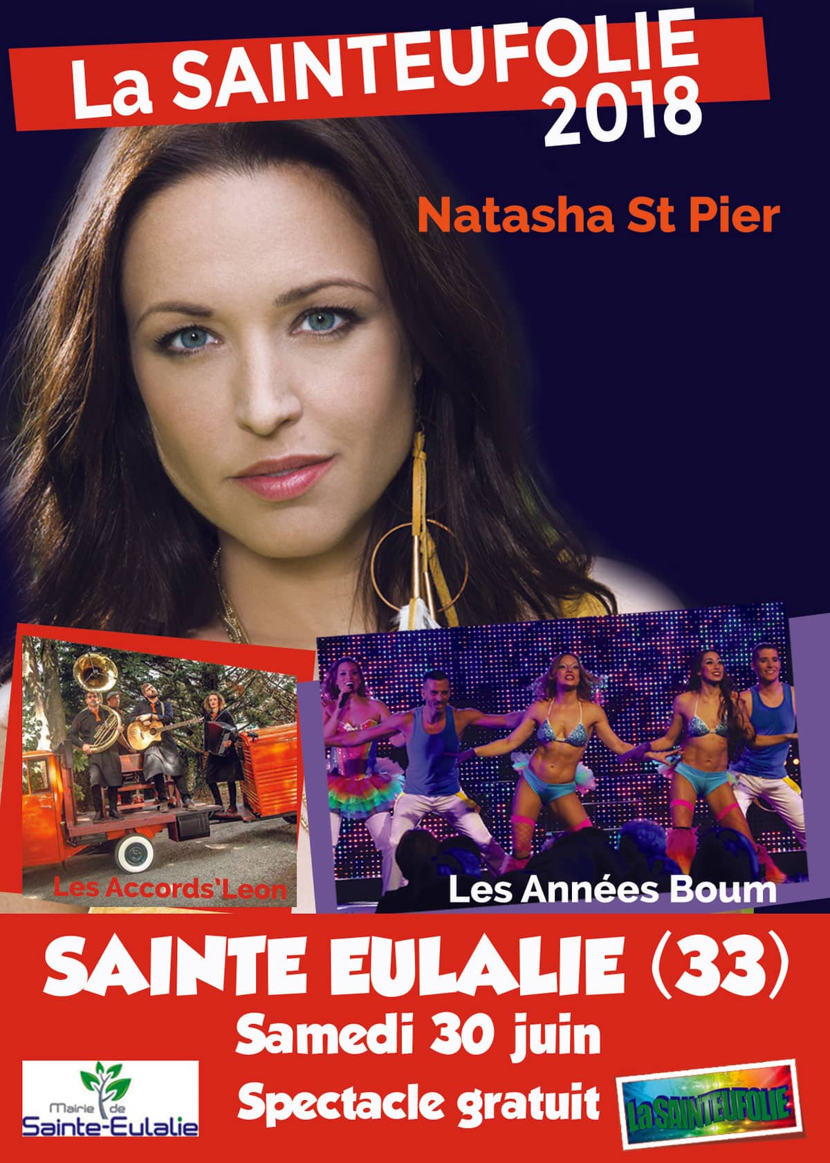 La Sainteufolie 2018 : avec Natasha Saint Pier