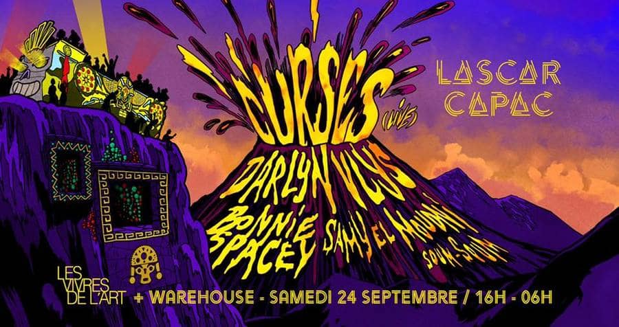 Lascar Capac : Curses (live) / Darlyn Vlys / Bonnie Spacey ...