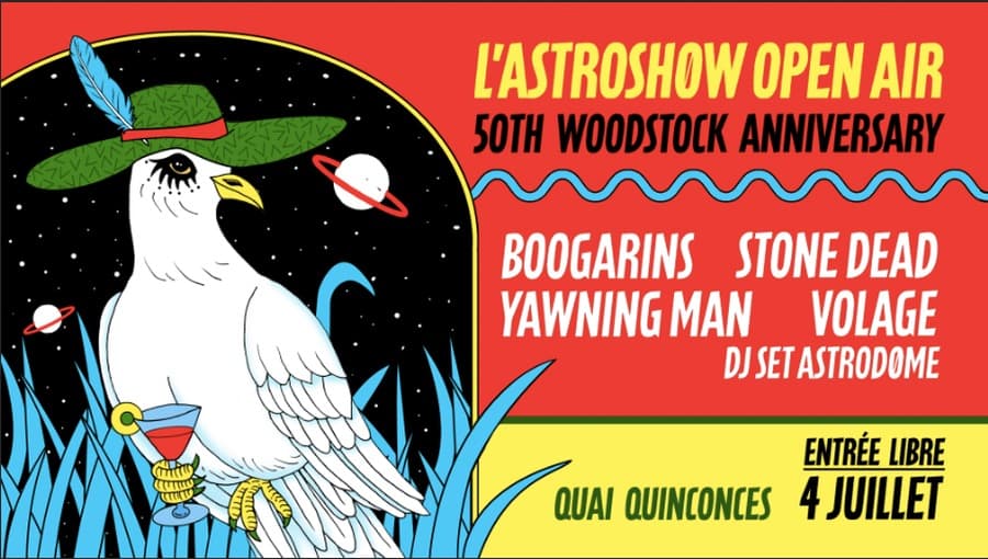 L'Astroshøw Open Air : 50th Woodstock Anniversary