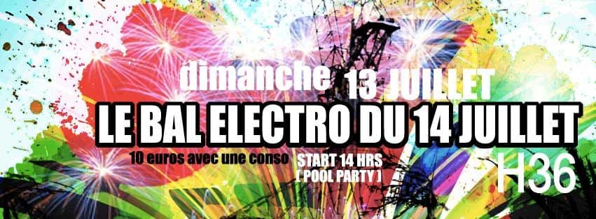Le bal électro du H36