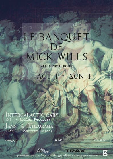 Le Banquet de Mick Wills Act I Scene I