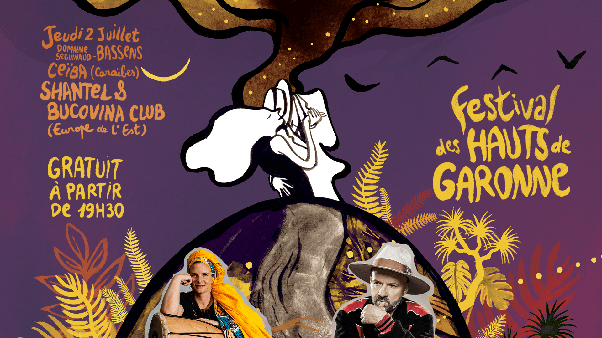 Festival des Hauts de Garonne | Ceïba + Shantel & Buscovina Club