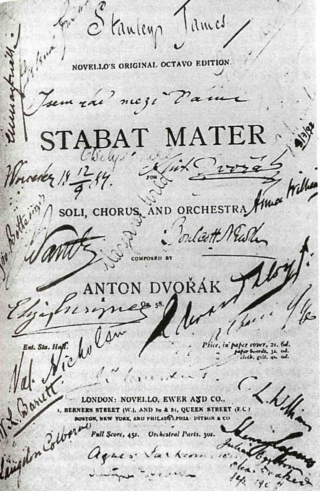 Le Stabat Mater d'Anton Dvorak