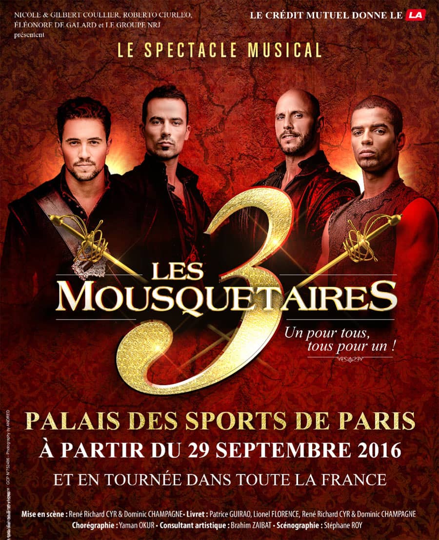 LES 3 MOUSQUETAIRES - Un pour tous, tous pour un !