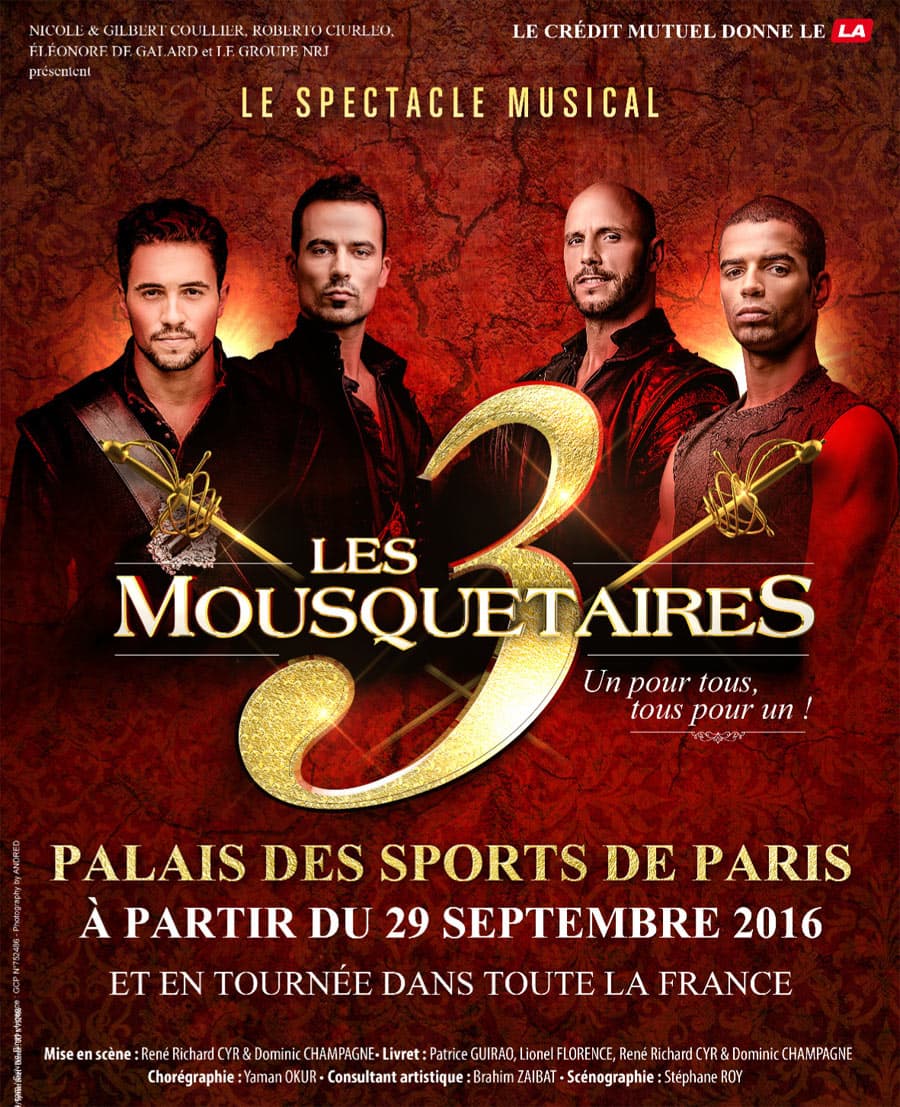 LES 3 MOUSQUETAIRES - Un pour tous, tous pour un !