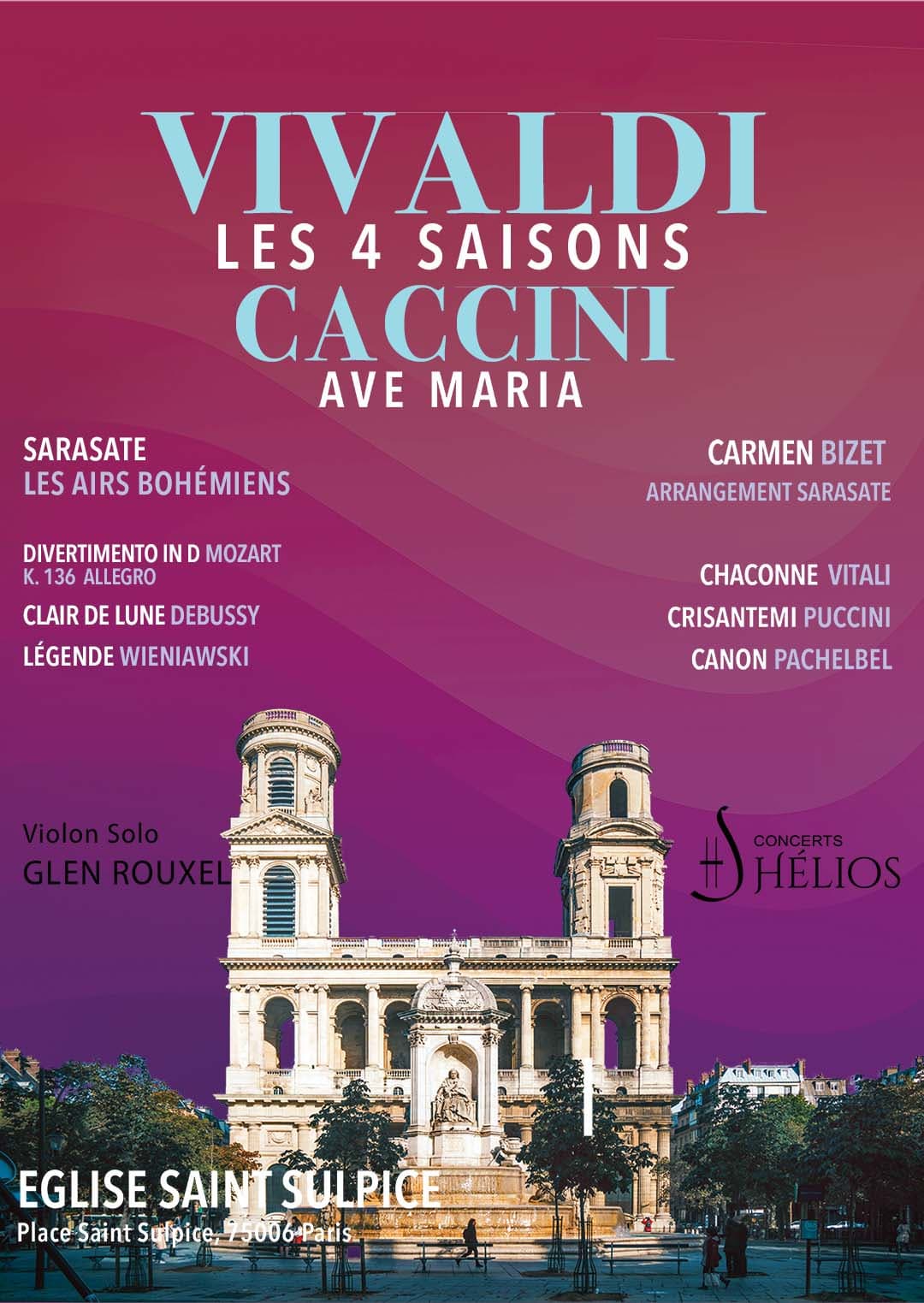 Les 4 Saisons de Vivaldi, Ave Maria et Célèbres Concertos