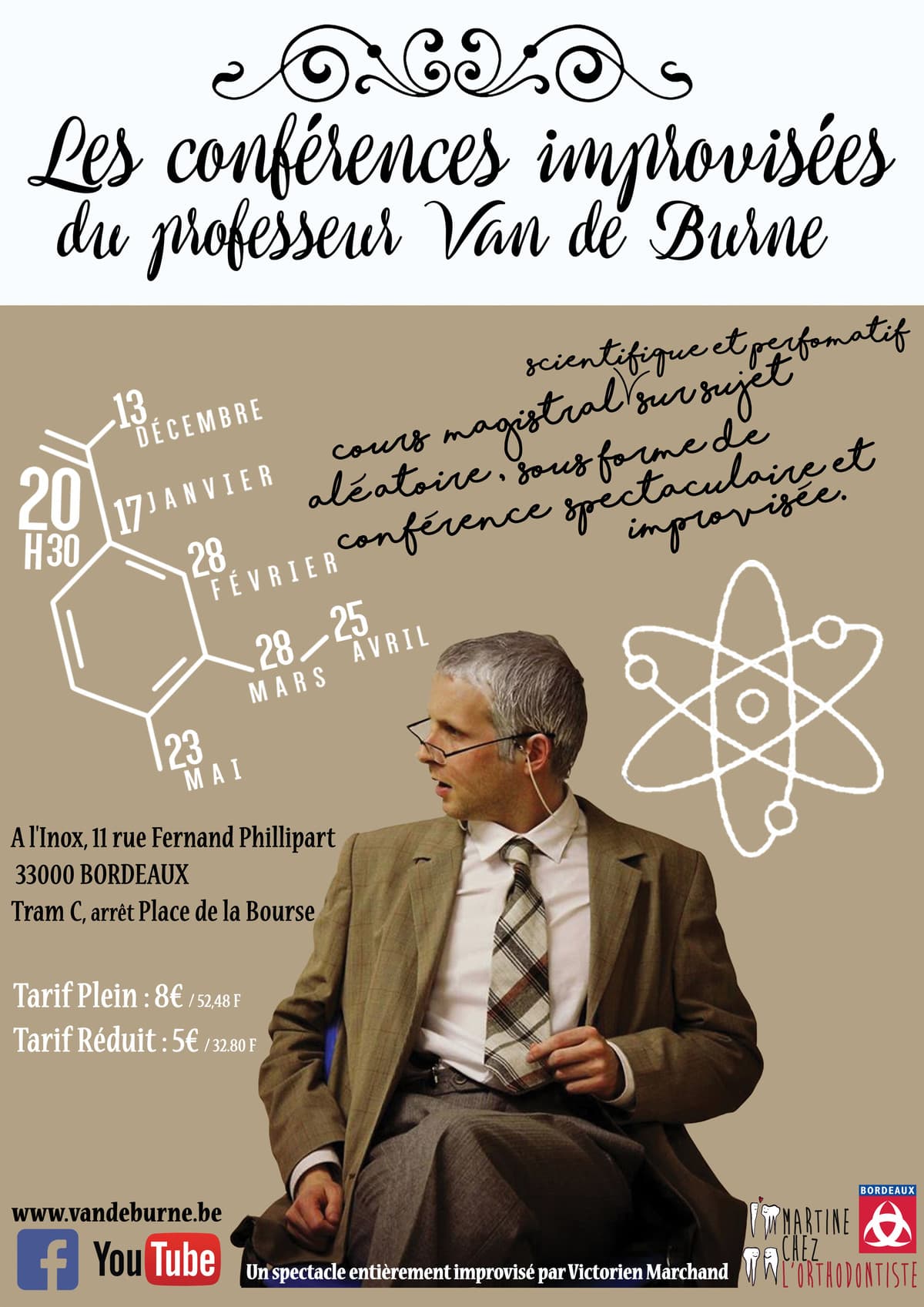 Les conférences improvisées du professeur Van de Burne