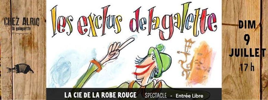 Les exclus de la Galette par la Cie de la Robe Rouge