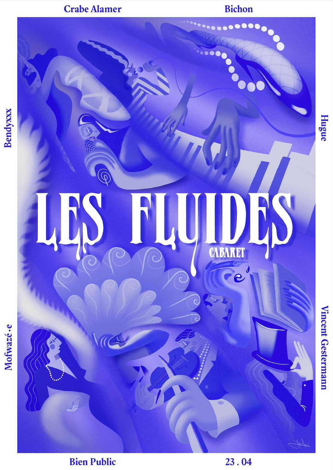 Les Fluides - nouveau cabaret queer impertinent 100% musique live