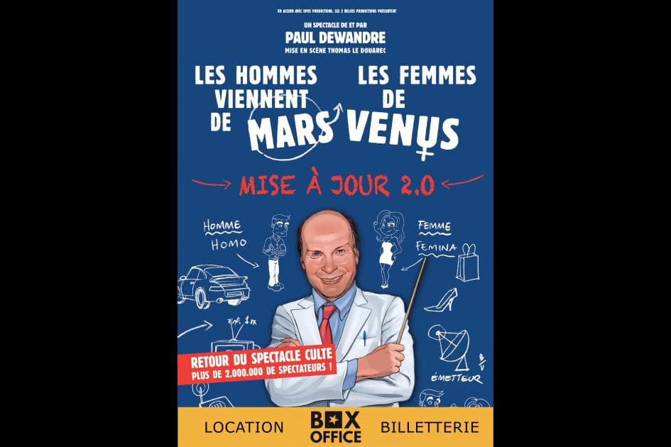 Les hommes viennent de Mars et les femmes de Vénus