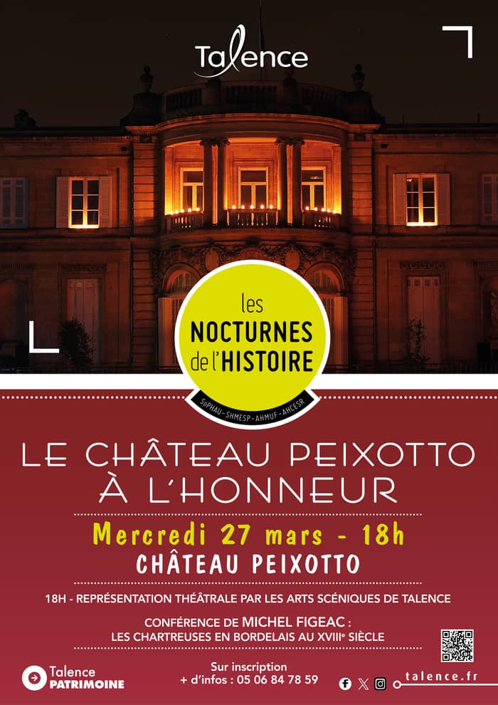 Les nocturnes de l'histoire - Le Château Peixotto à l'honneur