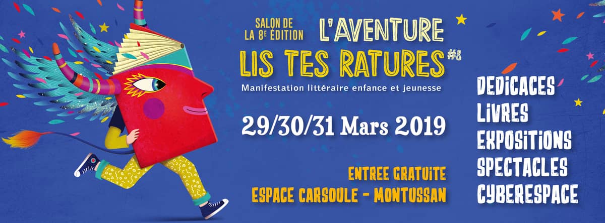 Lis Tes Ratures : Salon littéraire enfance et jeunesse