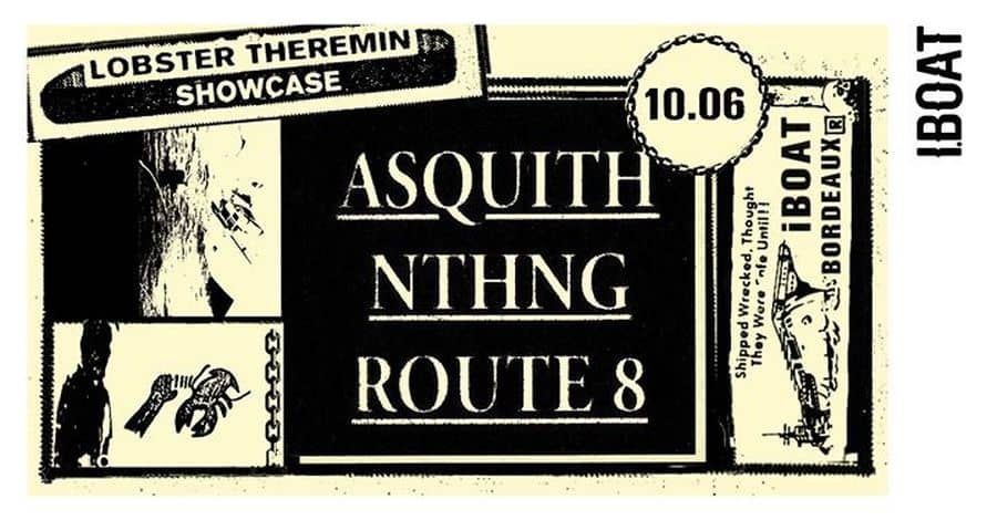 Lobster Theremin : avec Asquith + Route 8 (Live) + nthng