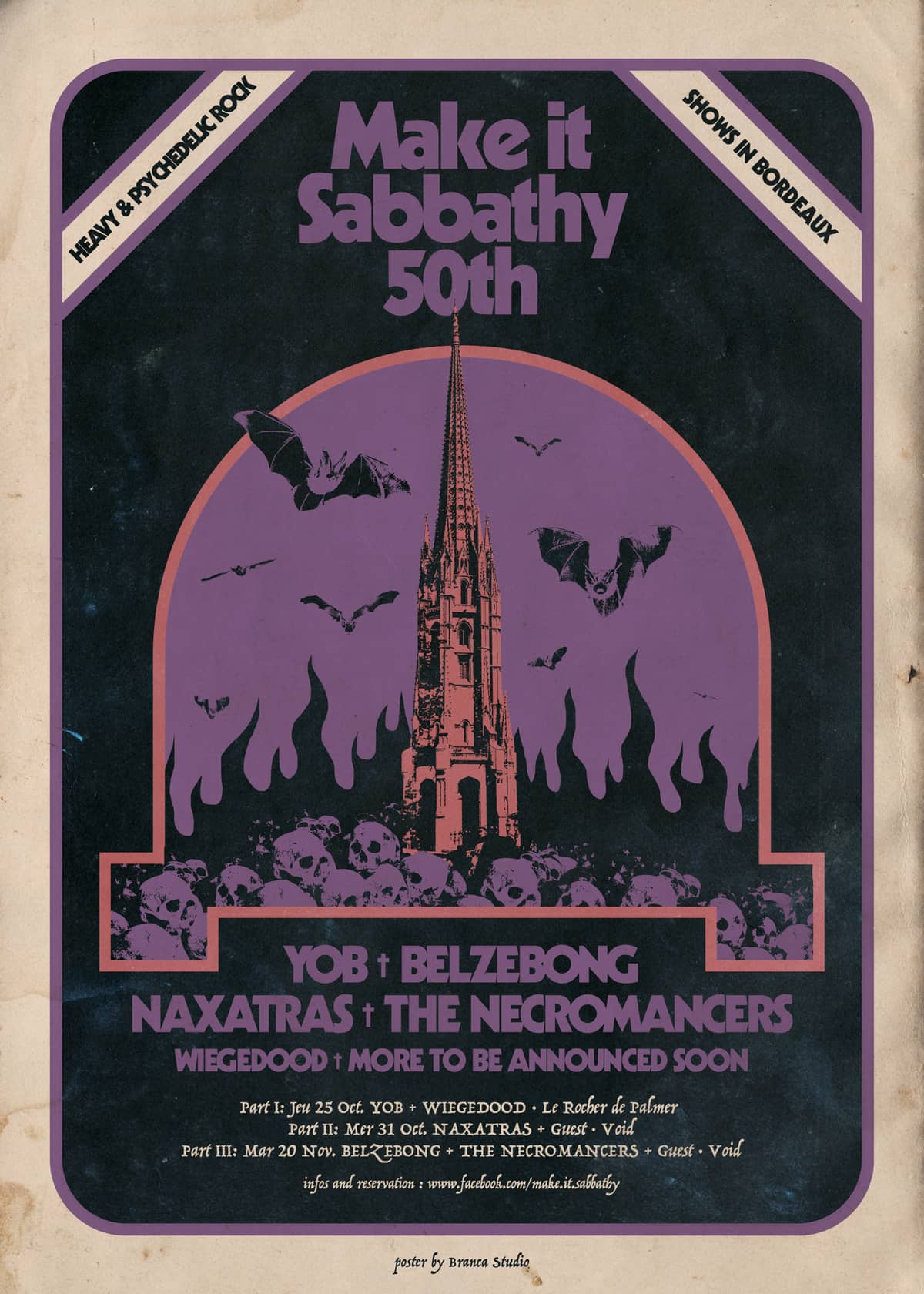 MAKE IT SABBATHY #50, part I : avec Yob + Wiegedood