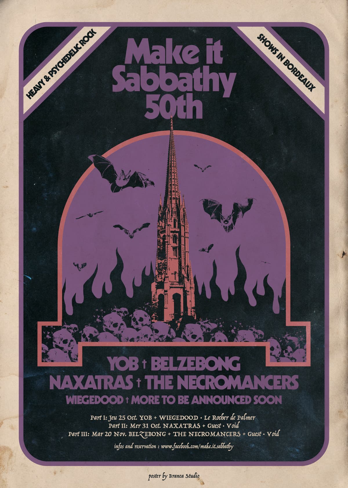 MAKE IT SABBATHY #50, part I : avec Yob + Wiegedood