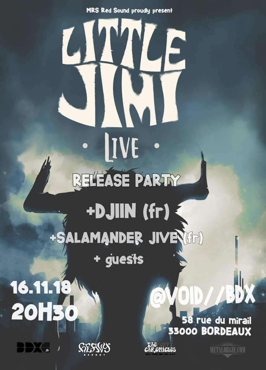 MAKE IT SABBATHY #53 : avec LITTLE JIMI (RELEASE PARTY)