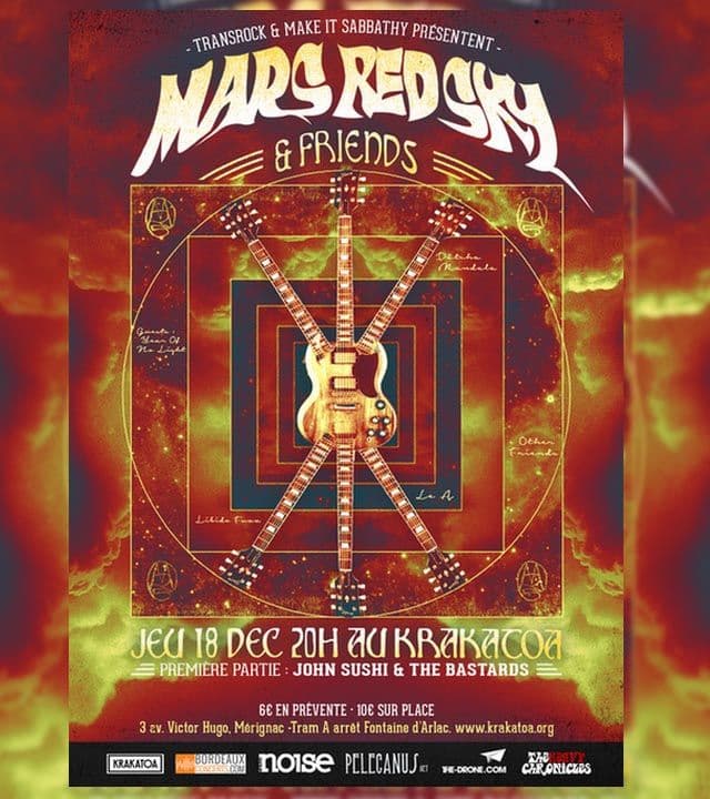 Mars Red Sky & Friends