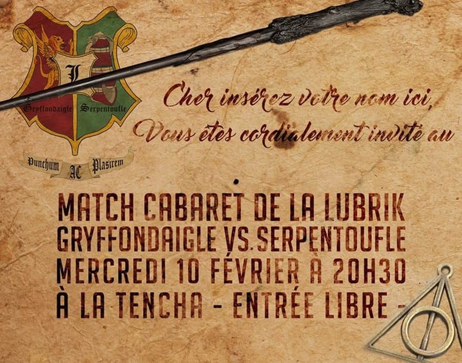Match cabaret de La Lubrik
