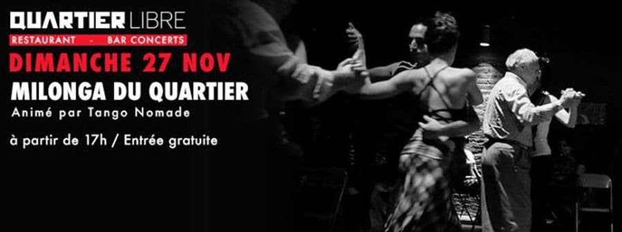Milonga du Quartier - Animée par Tango Nomade