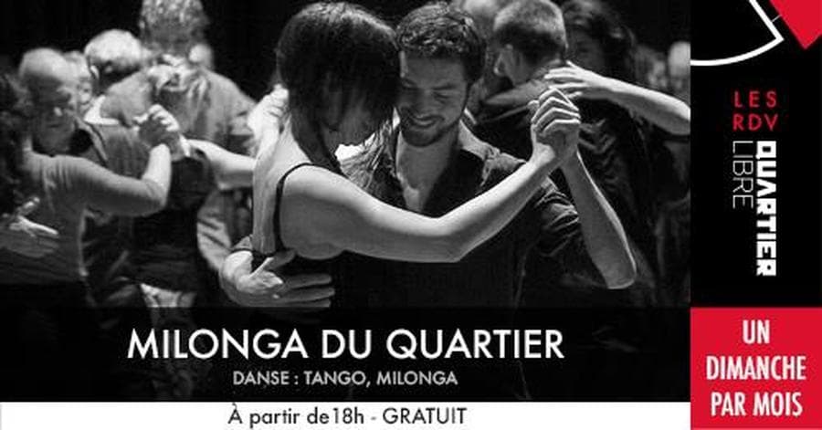 Milonga du Quartier, animée par Tango Nomade