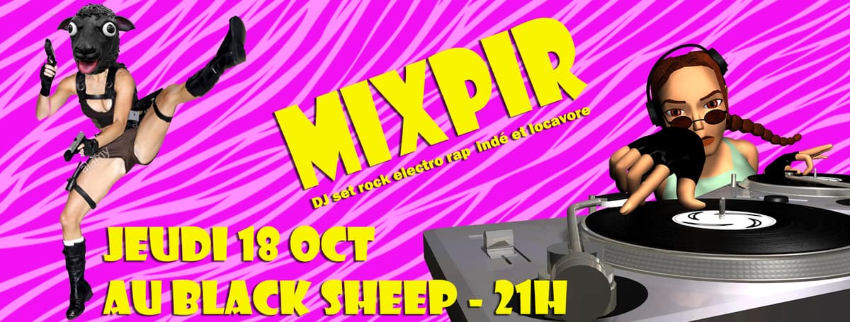 MIXPIR - DJ set electro rock indé et locavore