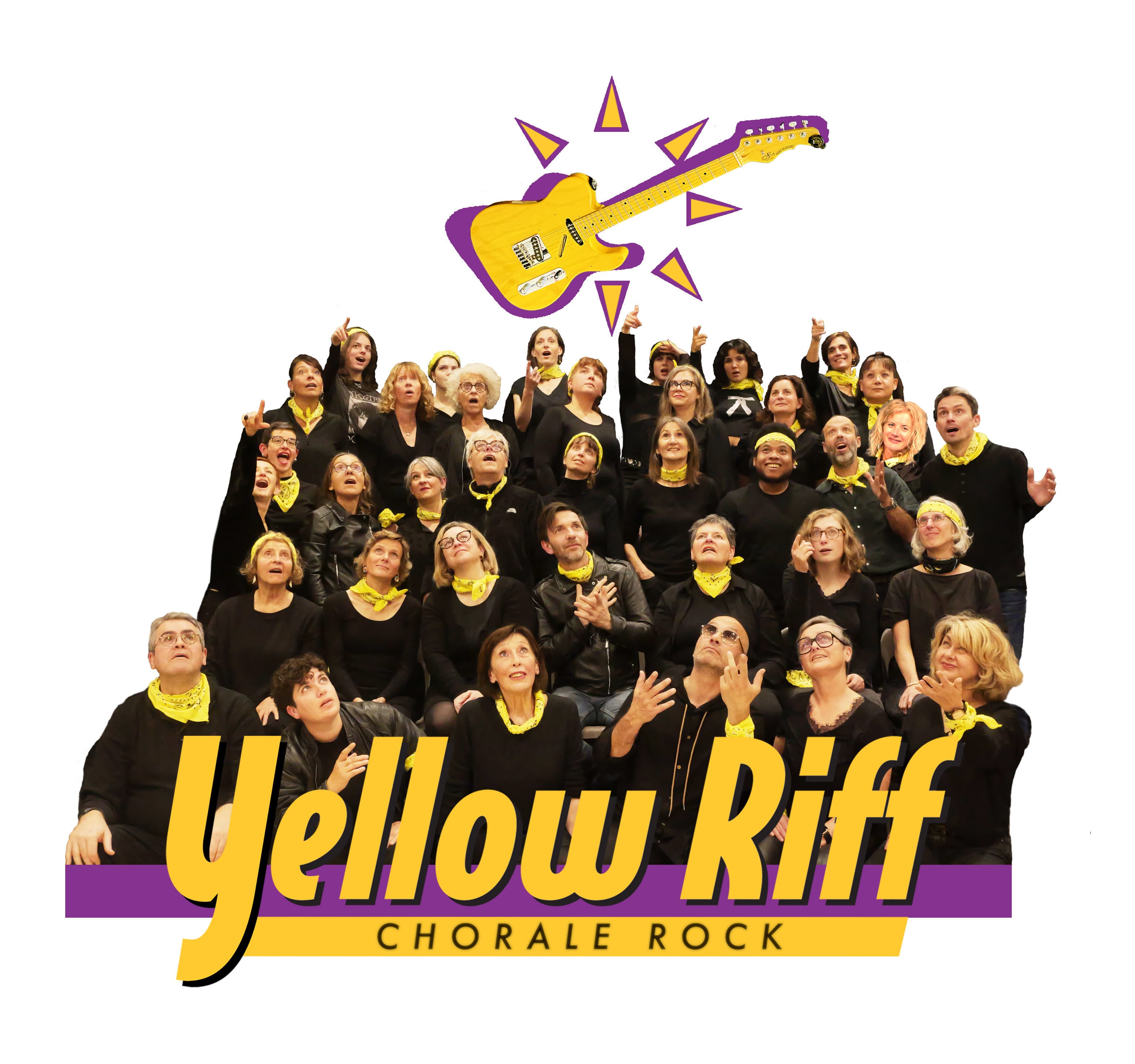 Moment de partage avec la chorale rock Yellow Riff