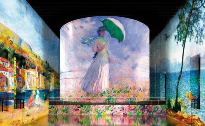 Monet, Renoir, Chagall... Voyages aux Bassins de Lumières