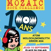 Mozaic Rock Challenge : avec Atom + Moloch/Monolyth + Errör 404