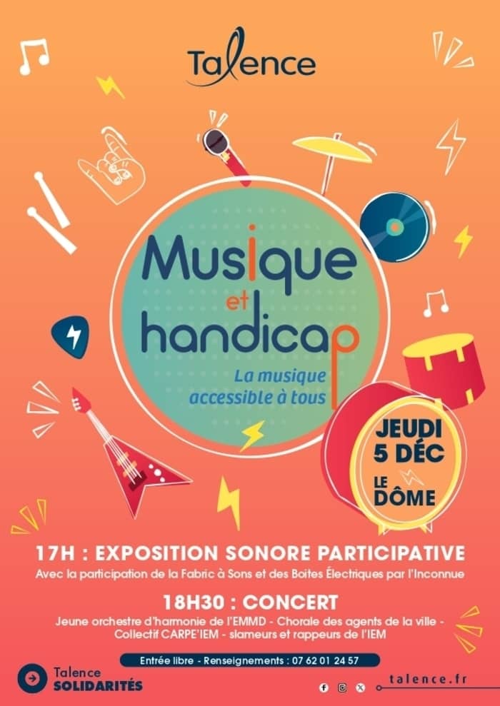 Musique et handicap, la musique accessible à tous