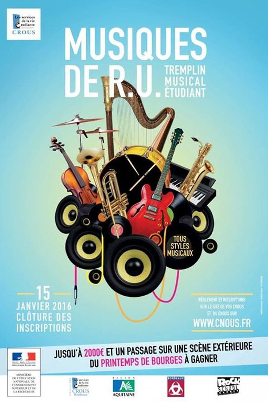Musiques de R.U. : concerts de sélection