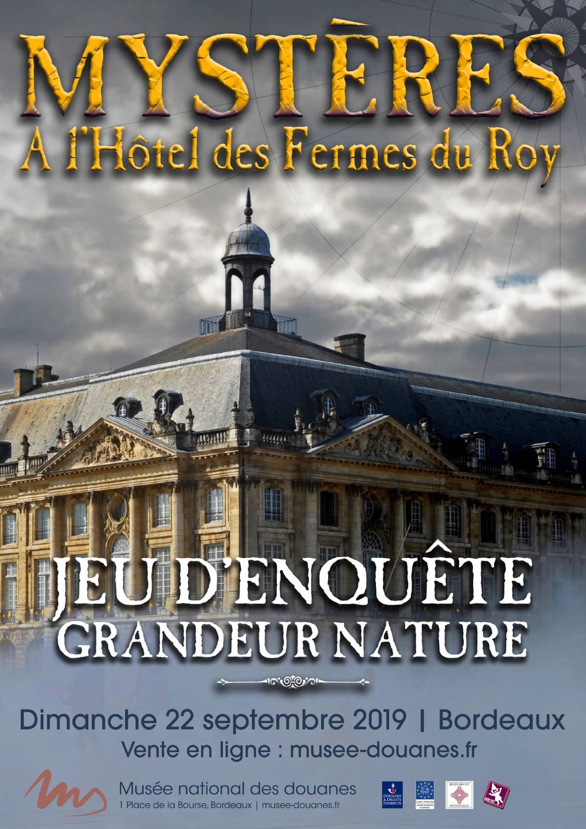 Mystères à l'Hôtel des Fermes du Roy - JEP 2019