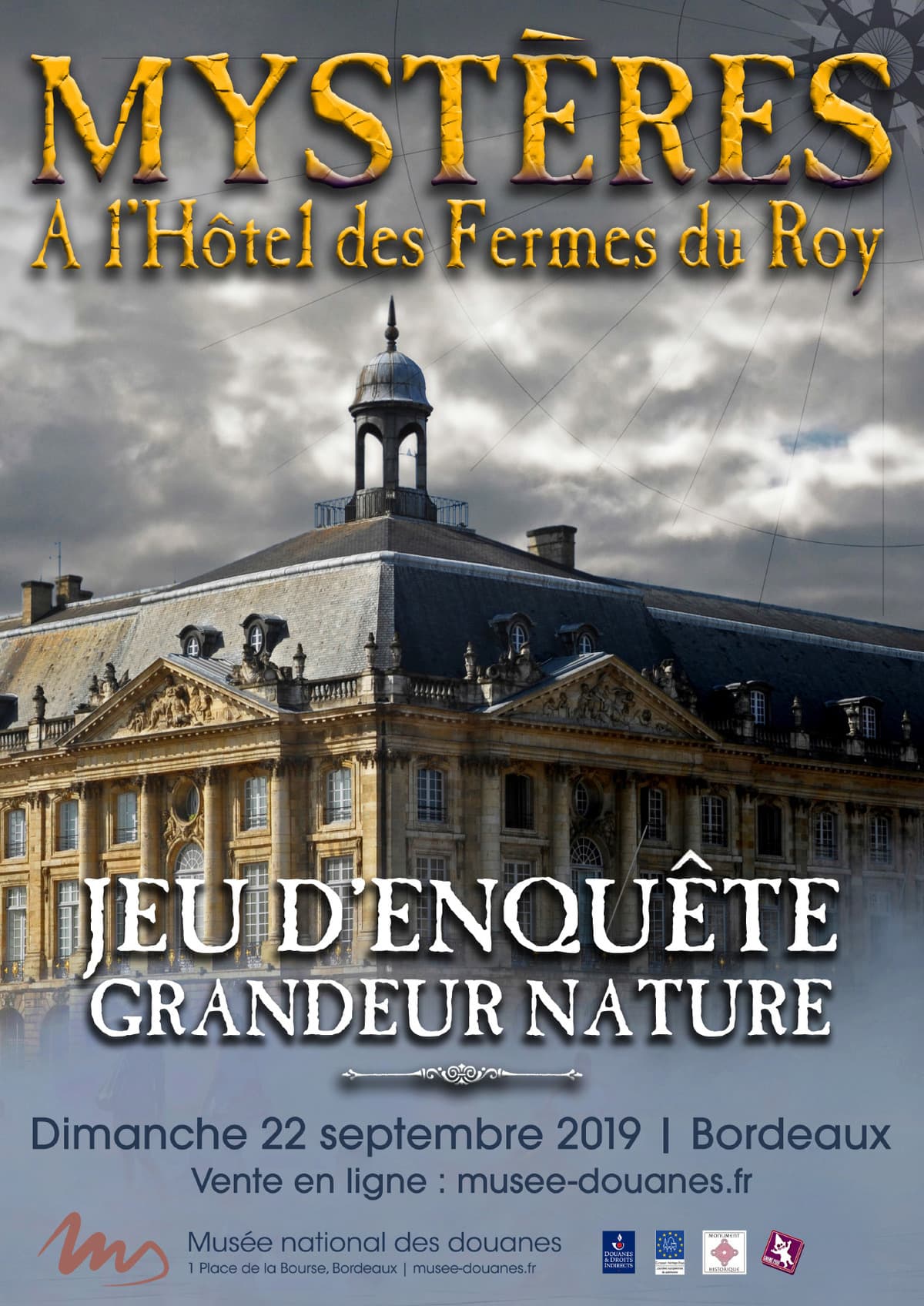 Mystères à l'Hôtel des Fermes du Roy - JEP 2019