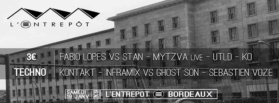 MYZTVA + FABIO LOPES vs STAN + KΘNT∆KT + SEBASTIEN VOZE + INFRAMIX vs GHOST SON + UTLD + KO