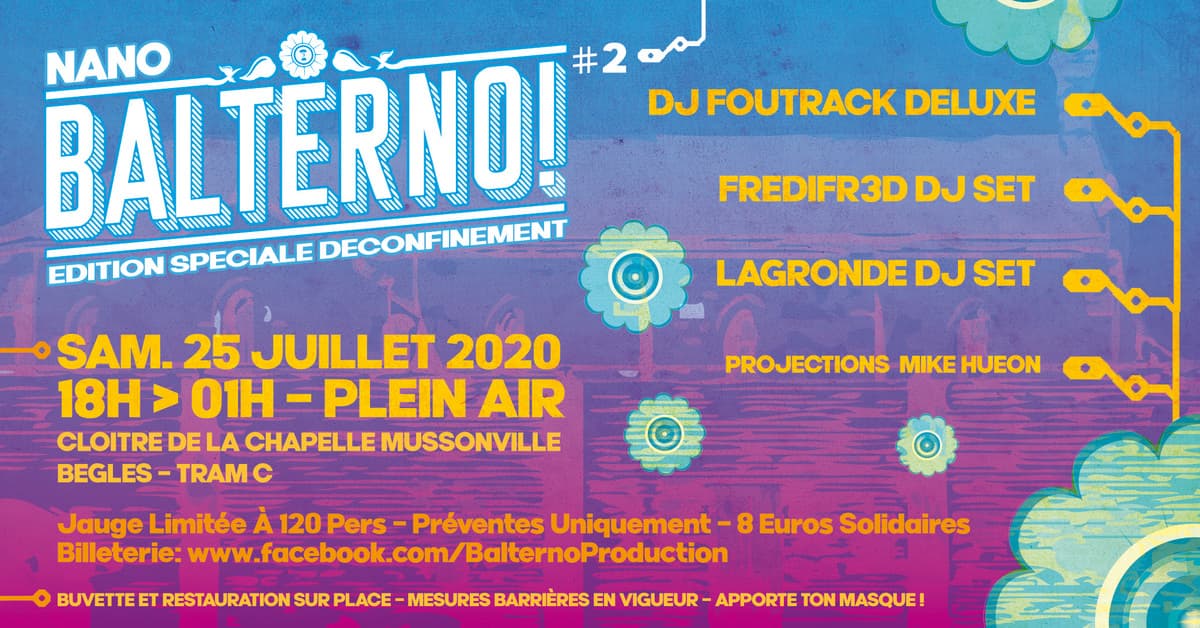 Nano Balterno #2 - Electro, Hip-Hop, Tropical Bass, Afrobeat