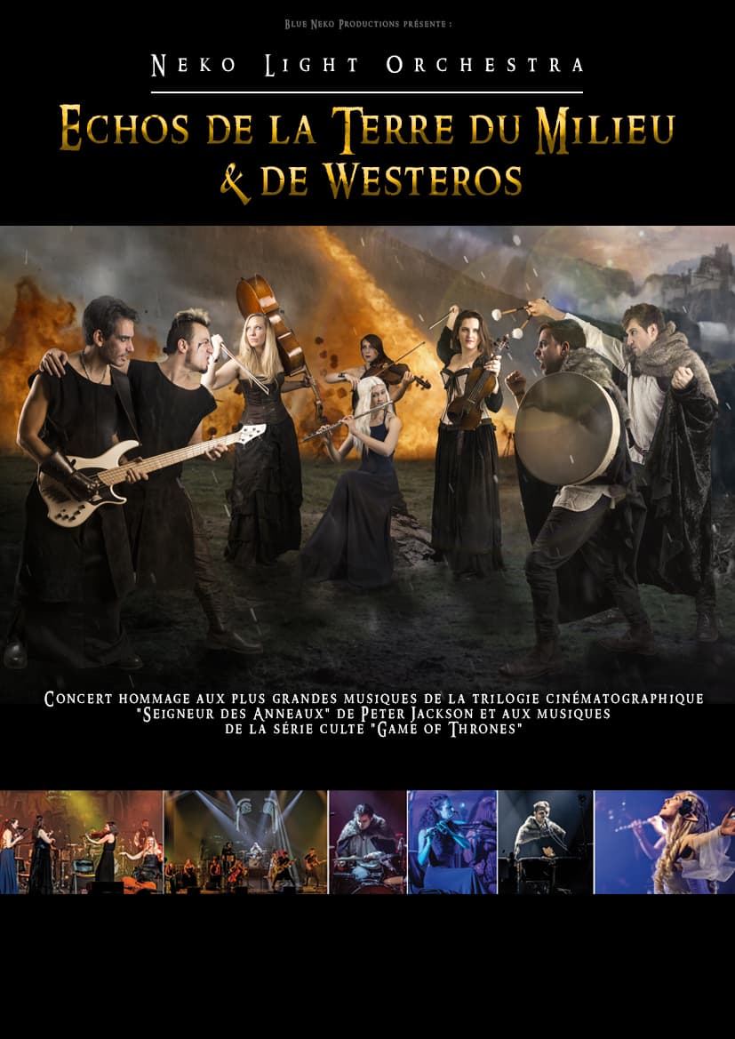 NEKO LIGHT ORCHESTRA - ECHOS DE LA TERRE DU MILIEU ET DE WESTEROS
