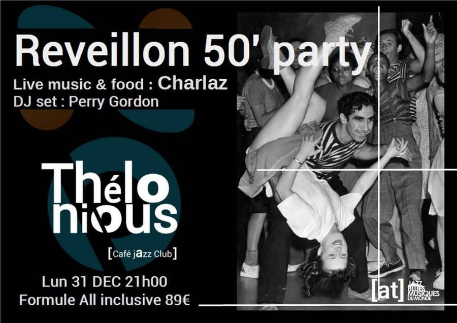 New Year 50's Party : avec Charlaz + DJ Perry Gordon
