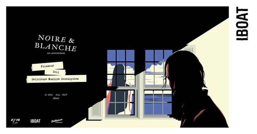 Noire & Blanche 1st Anniversary : avec Folamour + Tell + DMSS