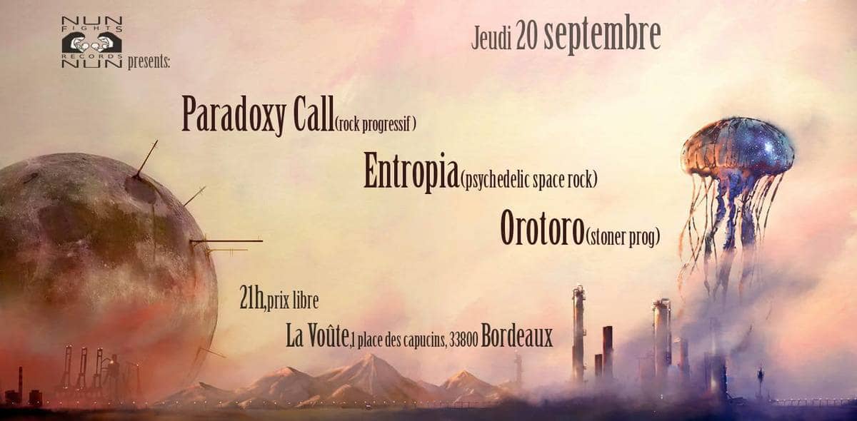 Nun fights nun records' : avec Entropia + Paradoxycall + Orotoro
