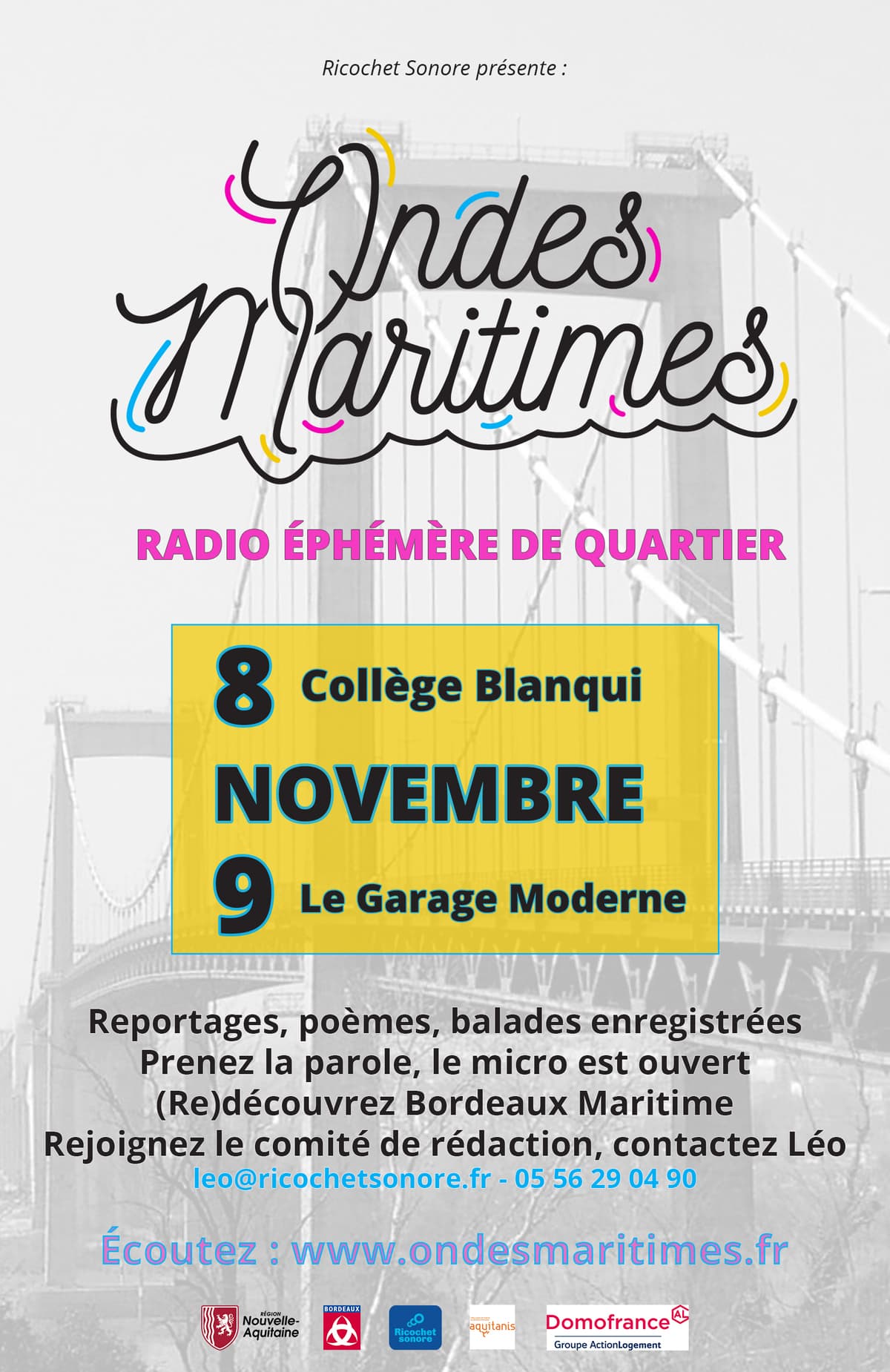 ONDES MARITIMES - RADIO ÉPHÉMÈRE DE QUARTIER