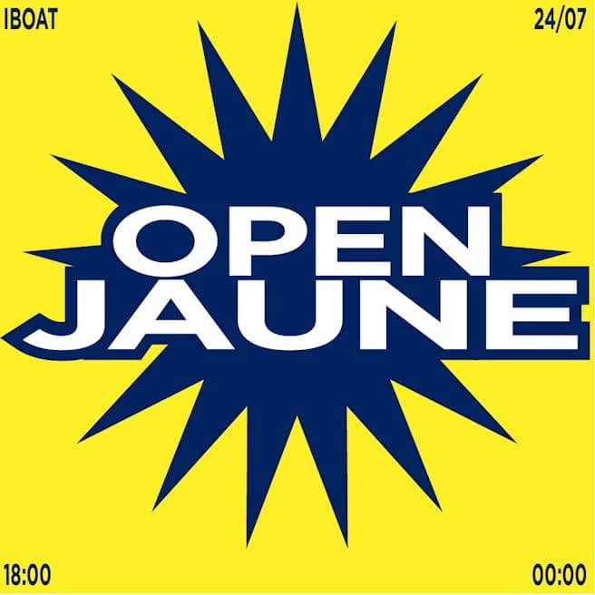 Open Jaune / L'Orangeades Dj's + Amplitudes + Owlshake