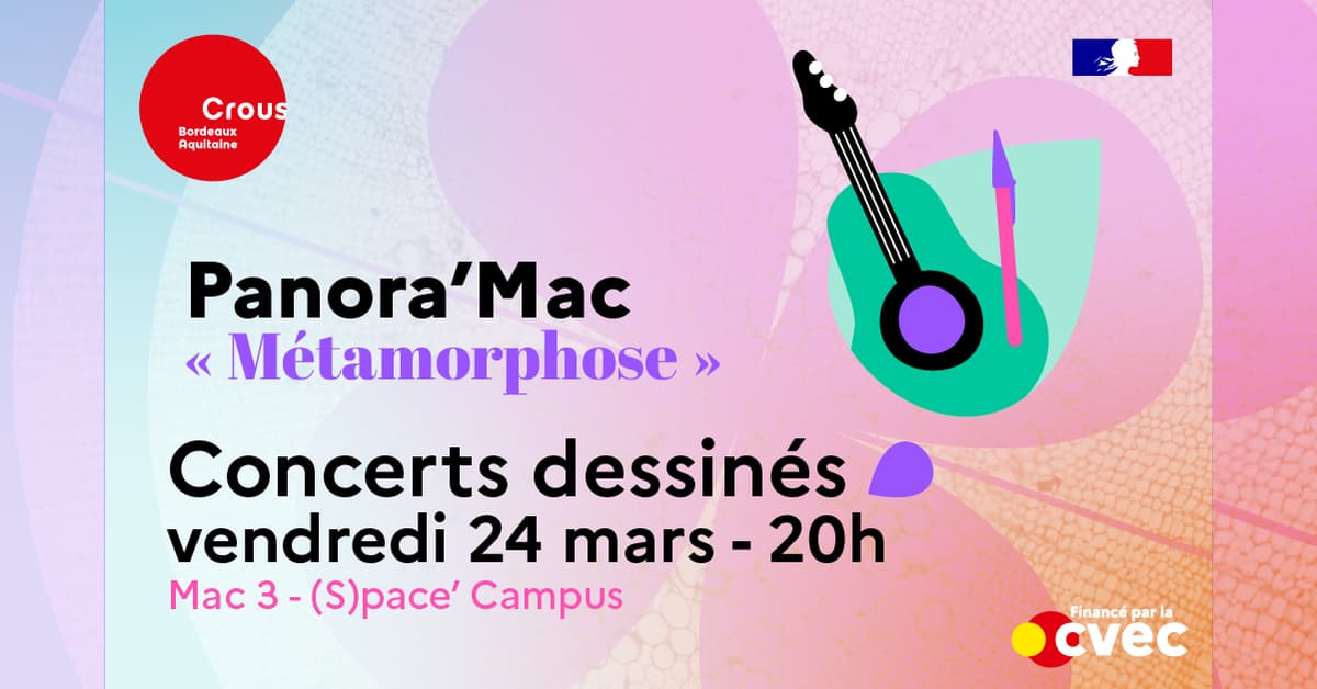 Panora'Mac - Concerts dessinés : Neniu + Douce Fusion