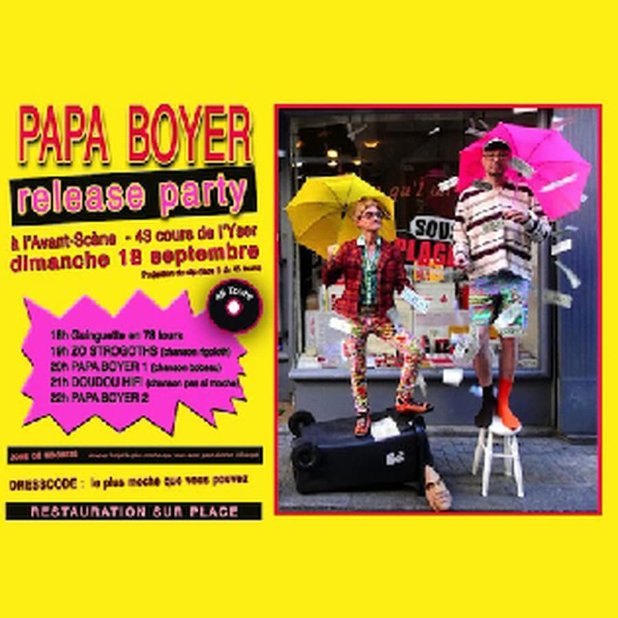PAPA BOYER - Release party